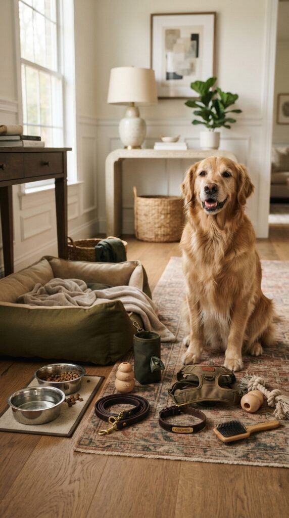 2. Buy the Basic Dog Supplies