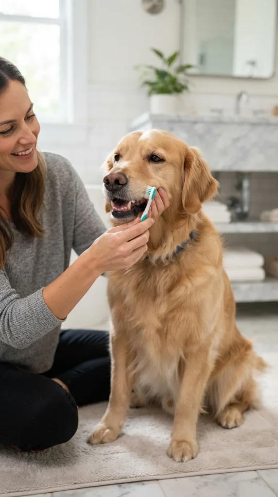6. Brush Your Dog's Teeth
