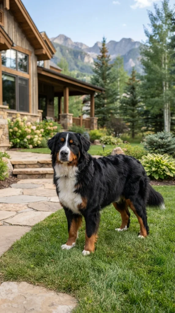 8. Bernese Mountain Dog