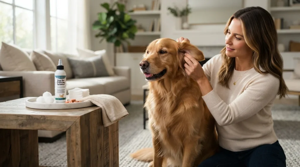 How to Clean Your Dog’s Ears Safely at Home