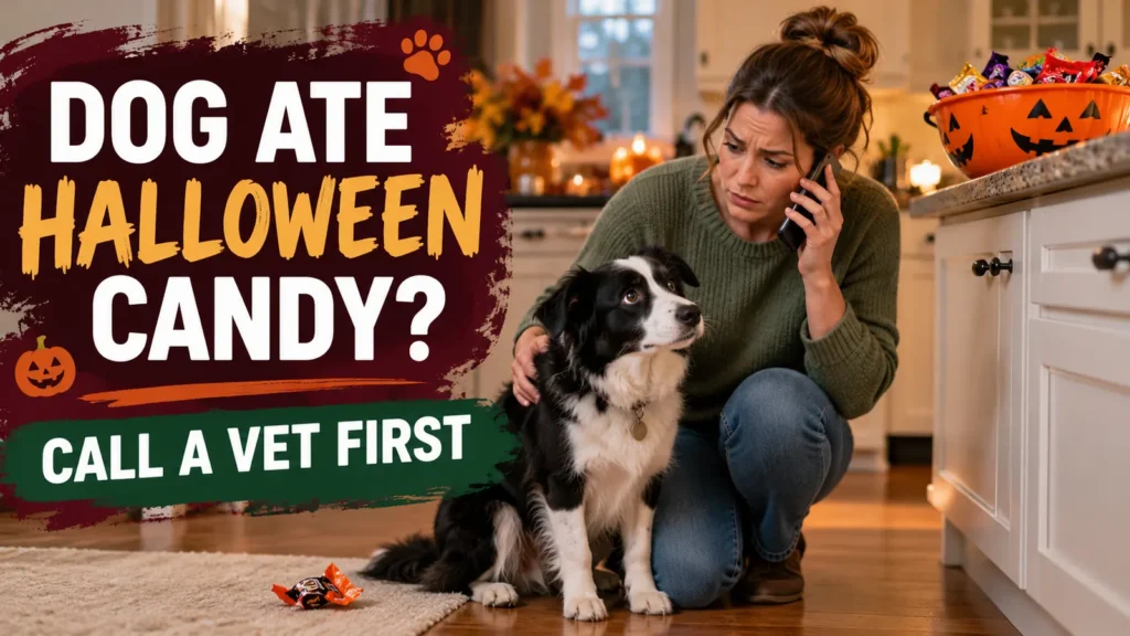 Dog Ate Halloween Candy? What Owners Should Do Right Away