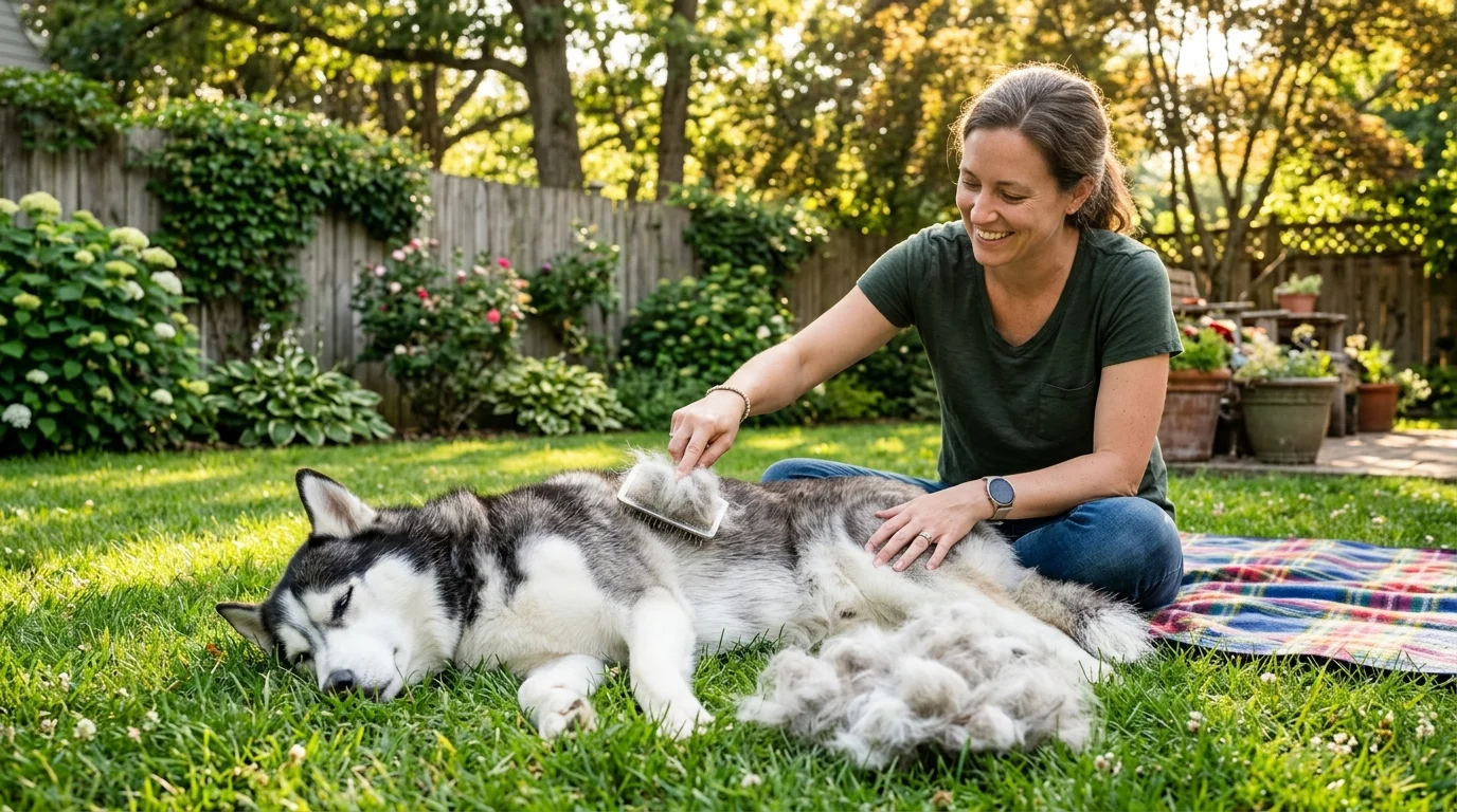 How to Manage Shedding in Heavy-Coated Dog Breeds