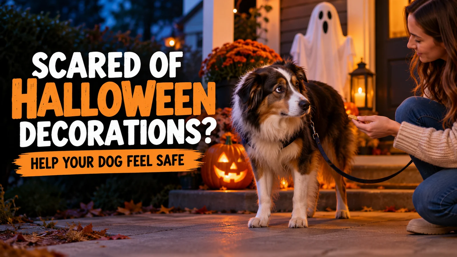 Dog Scared of Halloween Decorations? A Gentle Step-by-Step Guide