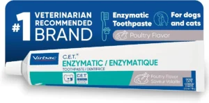 Virbac C.E.T. enzymatic poultry flavor toothpaste for dogs